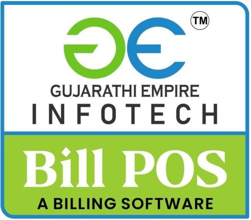 GE Bill POS Billing Software screen for small retail shops