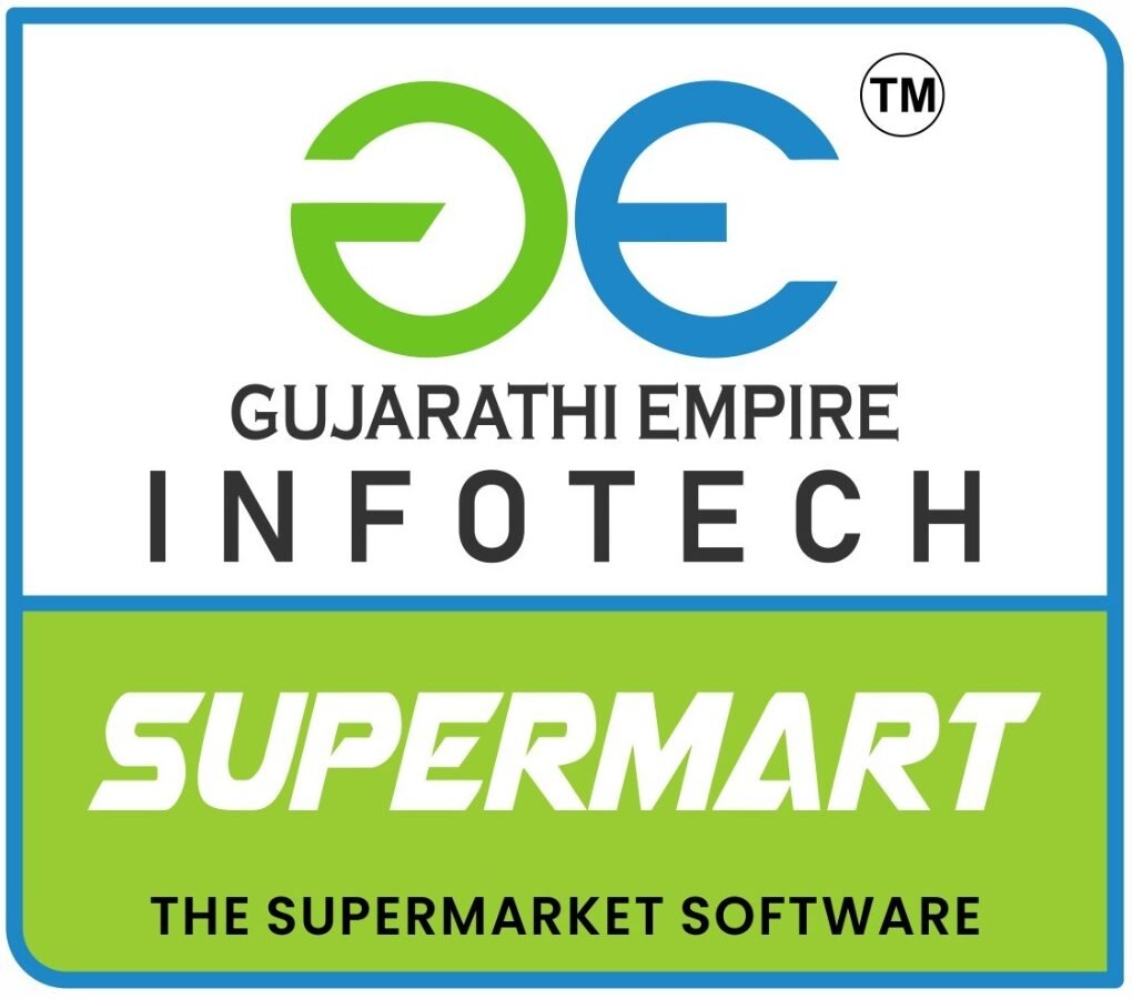 GE Supermart Grocery Software interface for supermarket billing